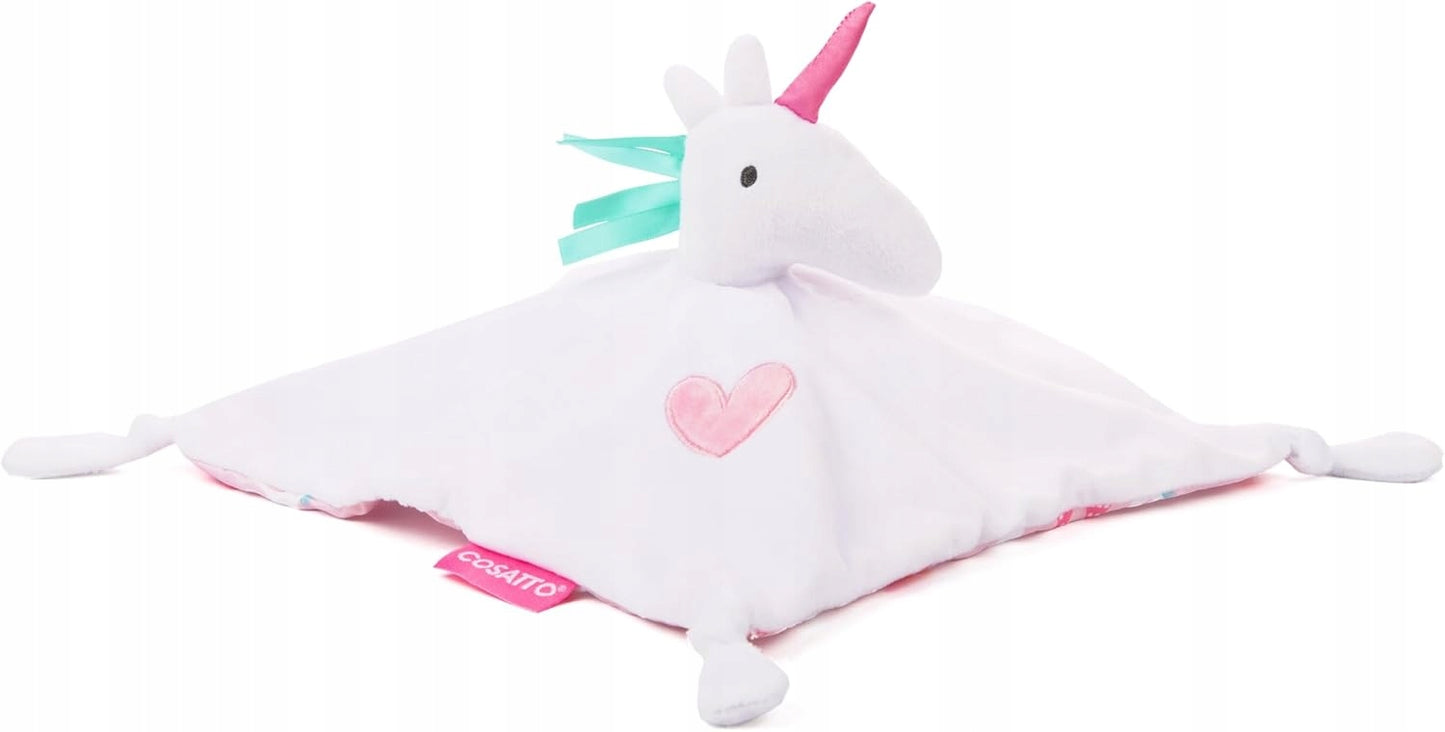 Cosatto Jednorożec szmatka przytulanka plusz 26cm