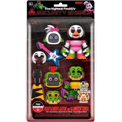 Funko Snaps! FNAF Toy Gator and Chica 10cm 2pa