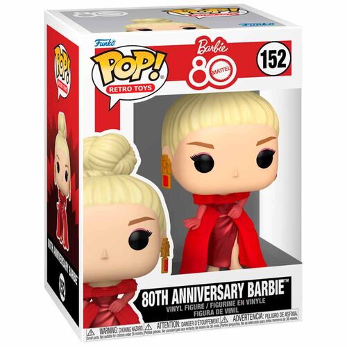 Funko POP! Retro Toys Mattel Barbie 80th Anniversary Barbie 152 figurka