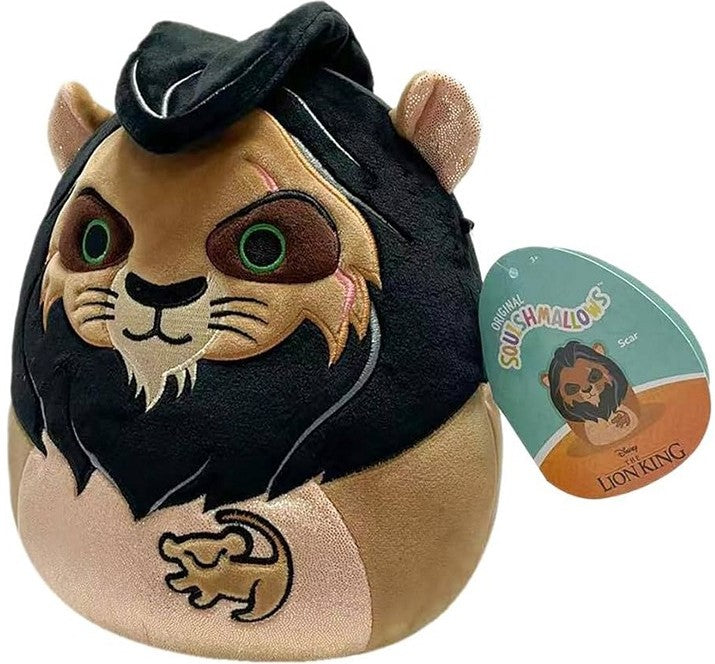 Maskotka Squishmallows Disney Król Lew Skaza miękka przytulanka 20cm