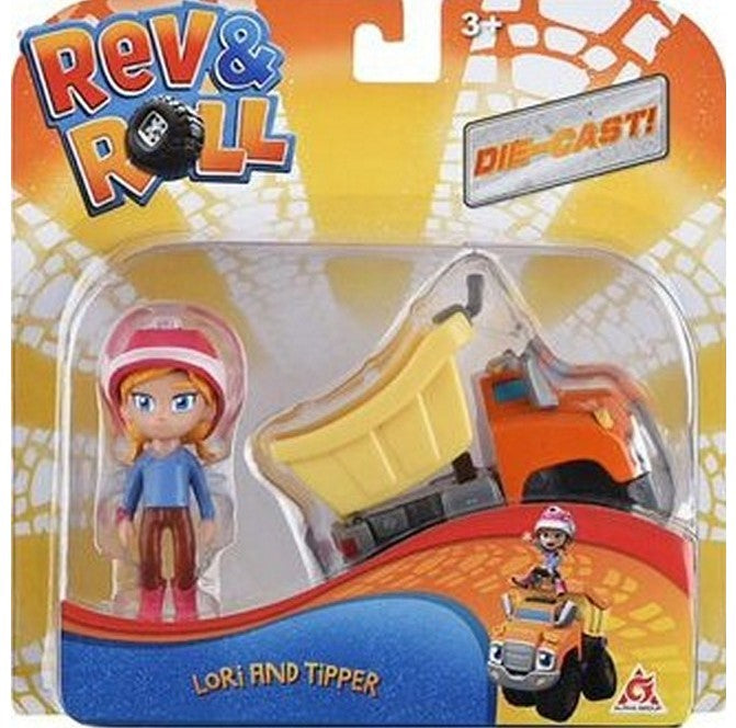 Alpha Group Rev & Roll Lori i Tipper 7cm 2pak