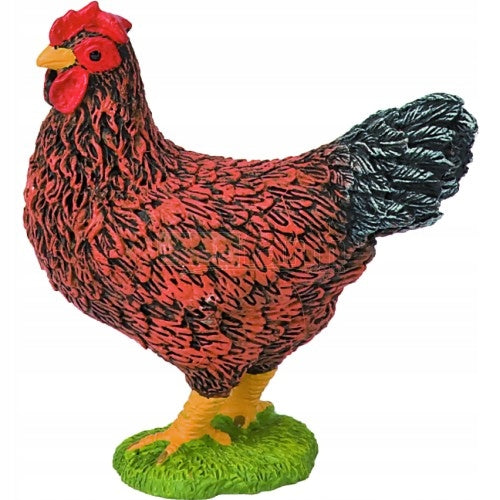 Bullyland 62316 kura brązowa figurka 4cm