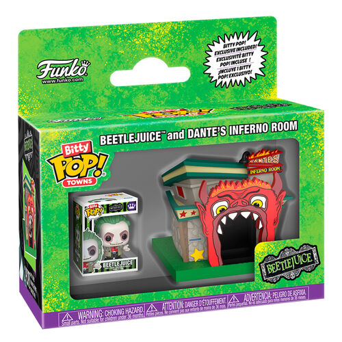 Zestaw Funko Bitty POP! Towns Beetlejuice Beetlejuice and Dante's Inferno Room