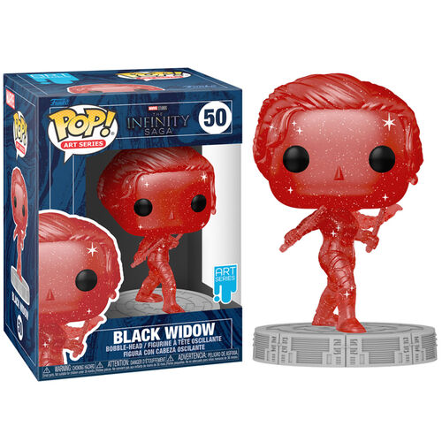 Funko POP! Marvel Infinity Wraps Black Widow 50 Art case figurka