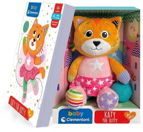 Clementoni Kot Katie interaktywna maskotka 30cm