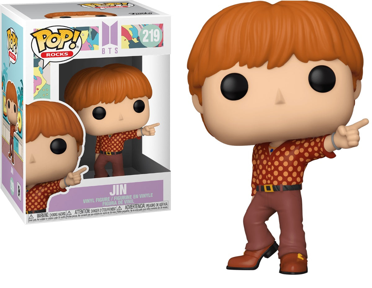 Funko POP! Rocks BTS Jin 219 figurka