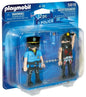PLAYMOBIL 5816 policjant i złodziej 12el 2pak