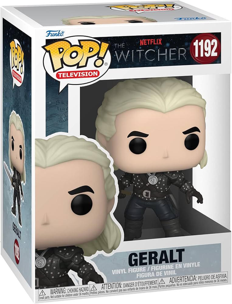 Funko POP! The Witcher Netflix Geralt 1192 figurka kolekcjonerska