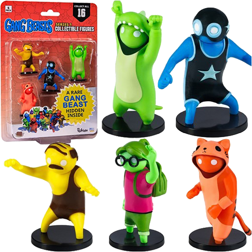 Gang Beasts Zestaw Figurek S1 5pak 6cm GB2040A
