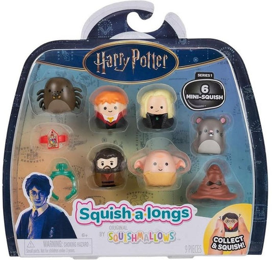 Zestaw Harry Potter Squish-a-longs Mini Squish Kolekcja Mini Figurek 9pak