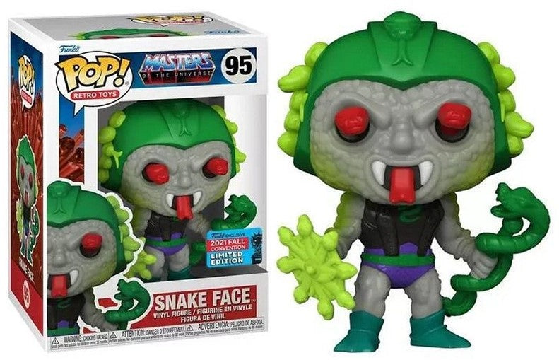 Funko POP! Retro Toys MOTU Snake Face 95 Limited Edition